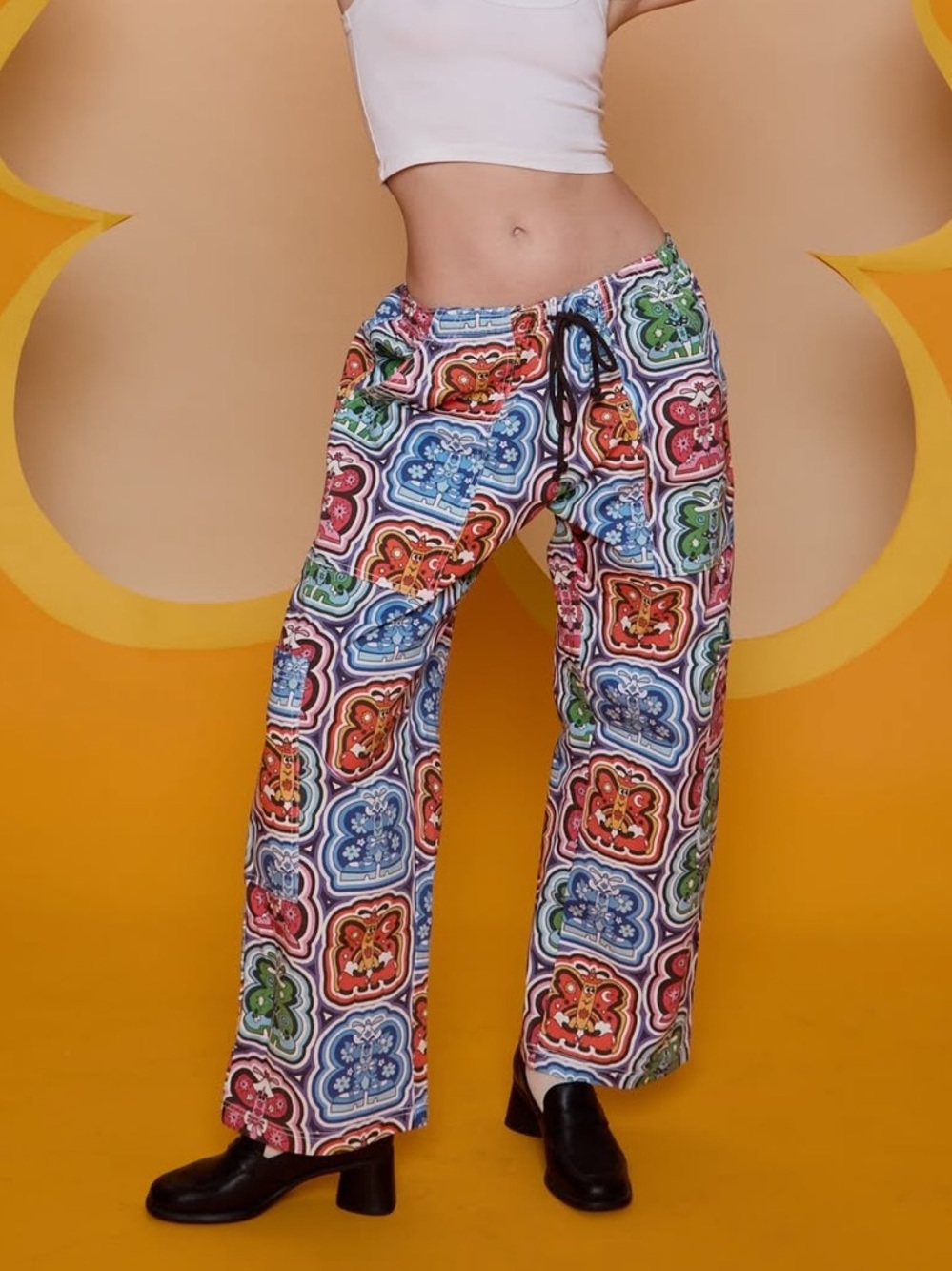 Big Bud Press Cargo Pants Butterfly